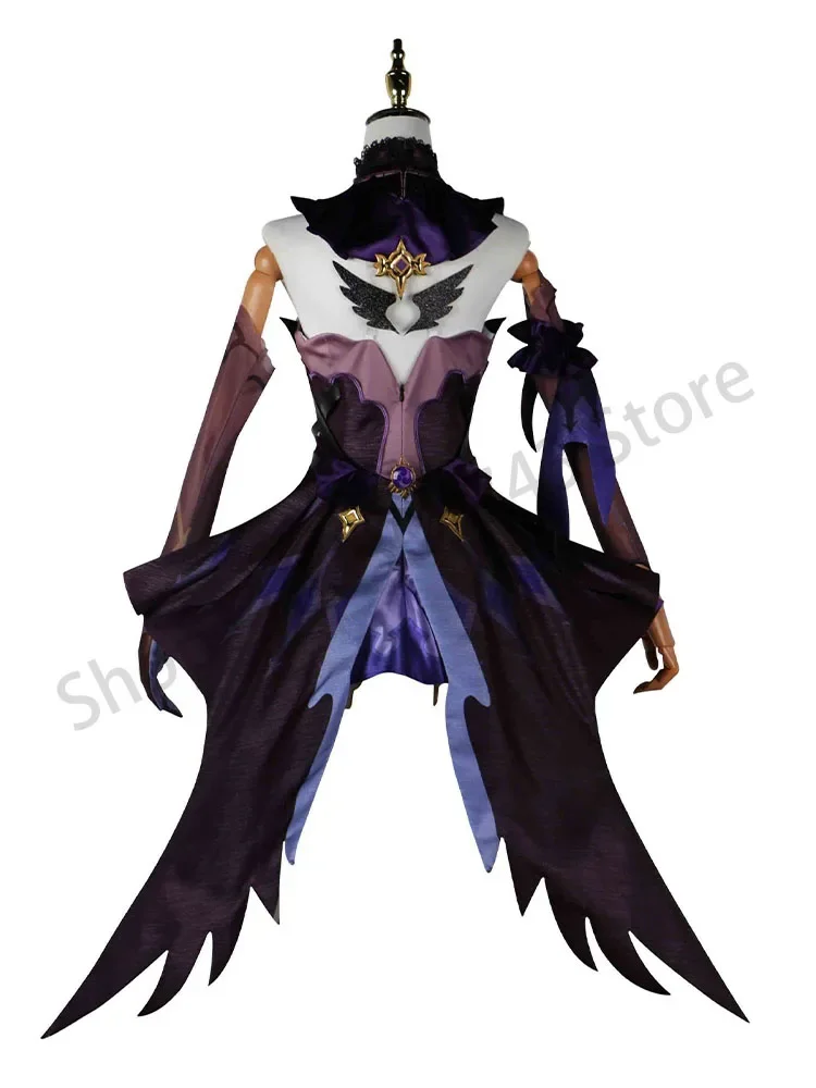 Genshin Impact Fischer Cos Costume La Figlia Reale Di Fischer Original Skin Cosmaly Anime Game Animation Costume Set Completo