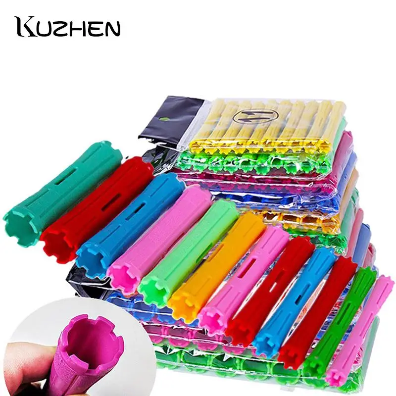 1set Heatless Hair Care Hair Curler Roller Grip Hairdressing DIY Tools Styling Roller Curlers Styling Home Use Rollers
