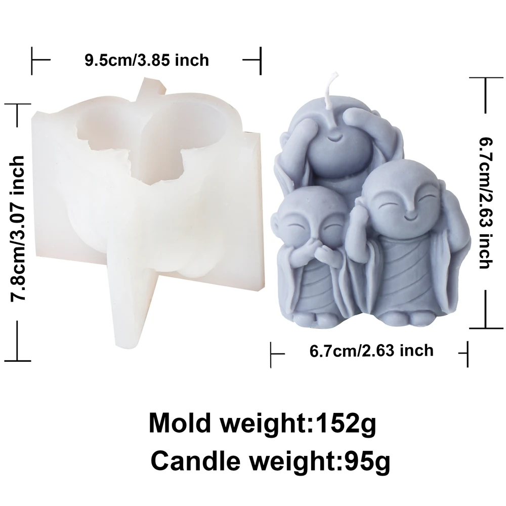 Little Monks Mold 12
