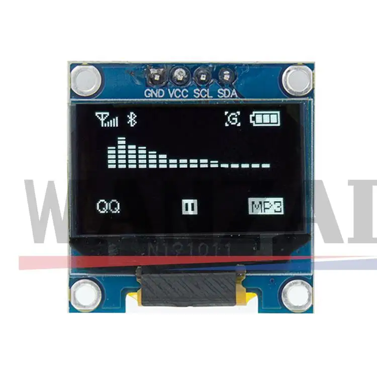 Original 0,96" OLED SPI/IIC I2C weiß/blau/gelb blau 0,96 Zoll OLED Modul 128X64 OLED LCD LED Display Modul für ARDUINO – Detail 12