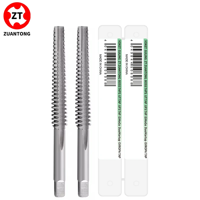 ZUANTONG 1PCS TR3-TR26 사다리꼴 스레드 탭 왼쪽/오른쪽 나사 탭 고속 강철 기계 탭 플러그 탭 수공구