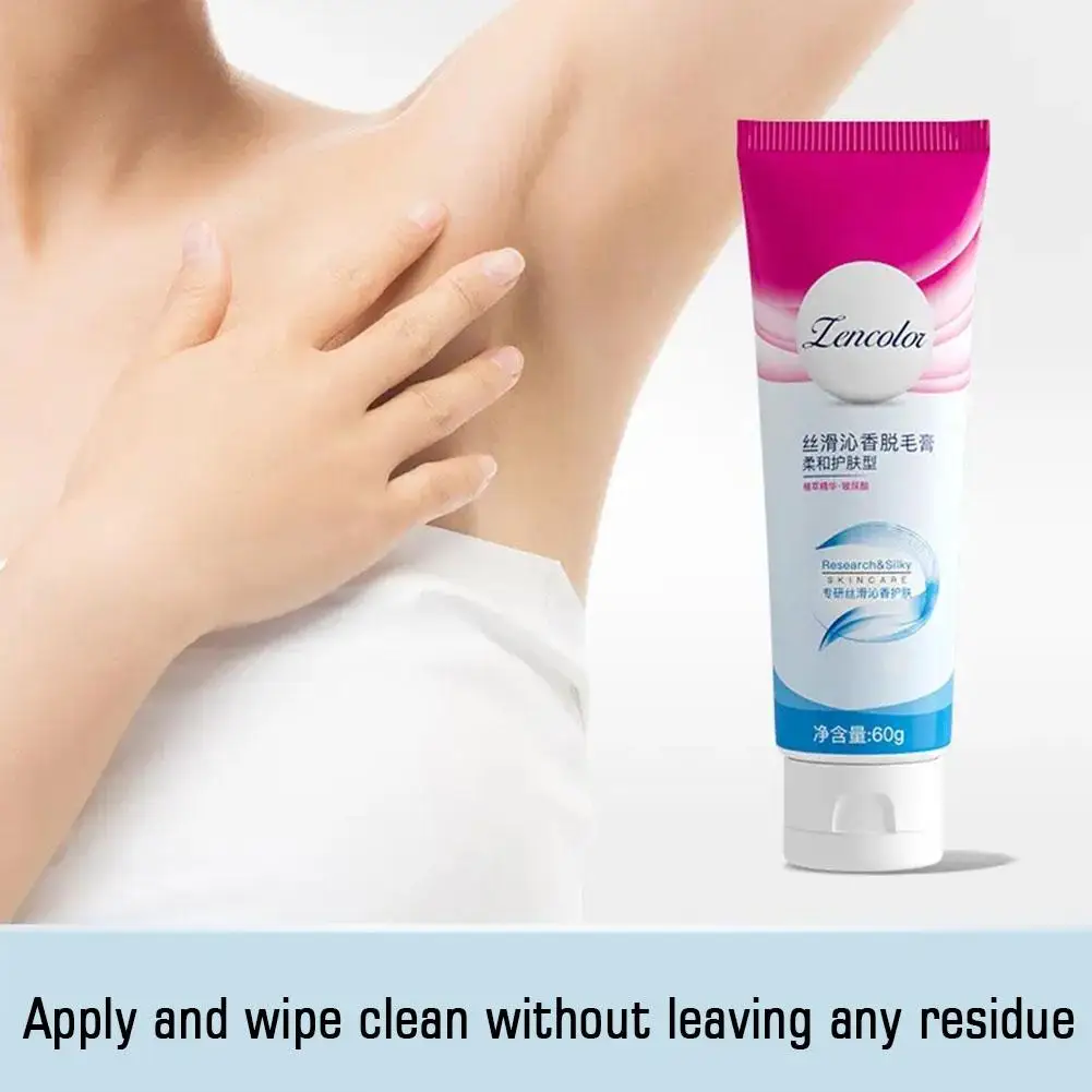 

Hair Removal Cream 60g Permanent Beard Bikini Intimate Legs Body Armpit Private Part Painless Hair Removal Suitable For Wom I7Y9