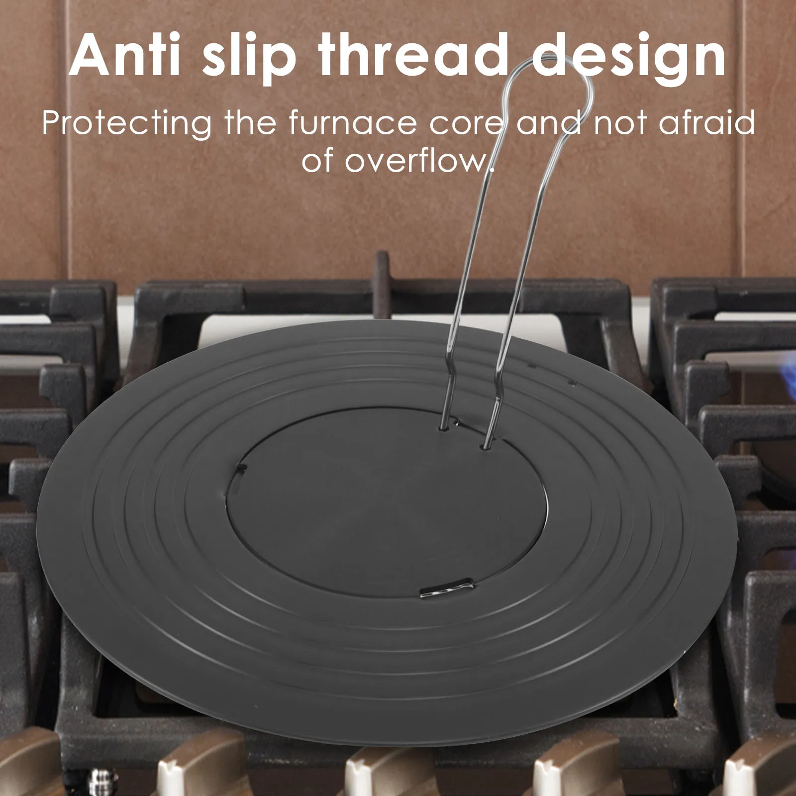Heat Diffuser Plate with Removable Handle 3 Layer Heat Conduction Plate Portable Uniformly Heated Diffusion