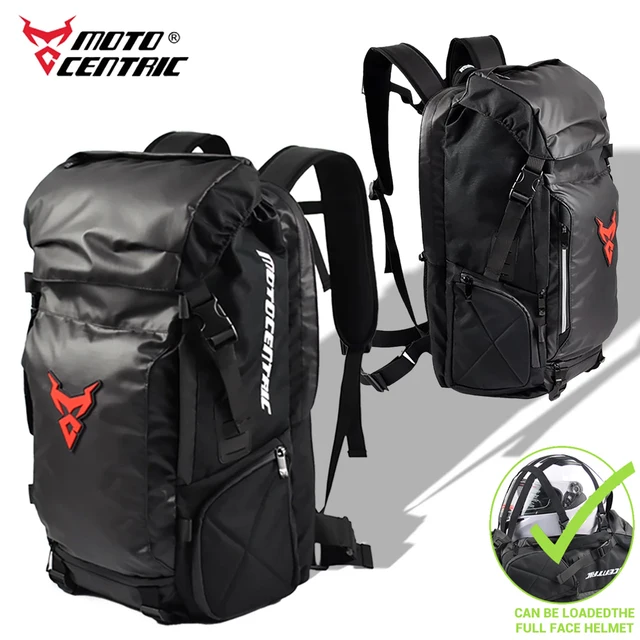 Motocentric Motorcycle Rear Seat Bag: A Multifunction Waterproof Backpack