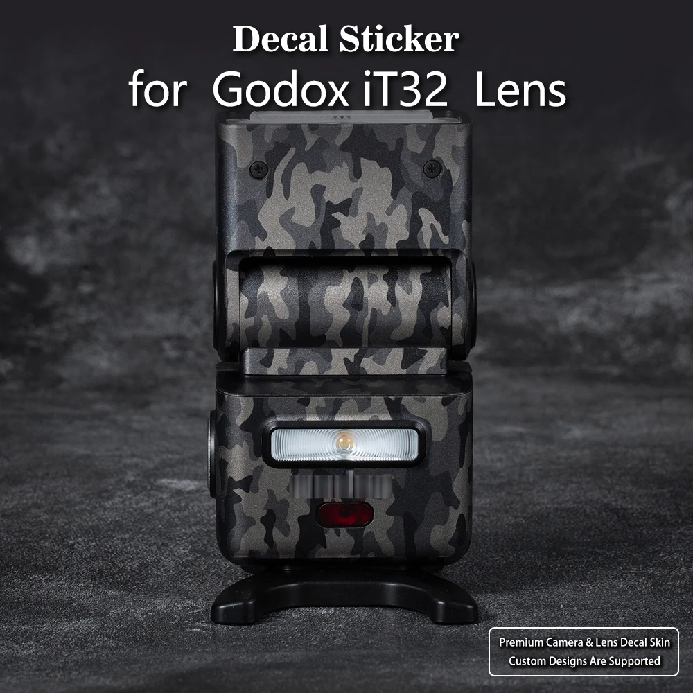 Godox iT32 카메라 플래시용 데칼 스킨 보호 필름 커버 필름 스킨 랩
