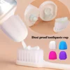 Toothpaste Squeezer Caps Silicone Self Closing Toothpaste Bathroom Dispenser Pump Topper Supplies Toothpaste Squeezer Tube 1