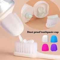Toothpaste Squeezer Caps Silicone Self Closing Toothpaste Bathroom Dispenser Pump Topper Supplies Toothpaste Squeezer Tube 1