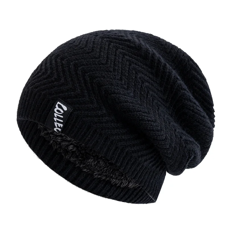 Neue Stil Unisex Warm Halten Winter Hüte Pfeil Muster Mode Männer Frauen Ski Beanie Hut Casual Decor Winter Stricken Kappe – Detail 11