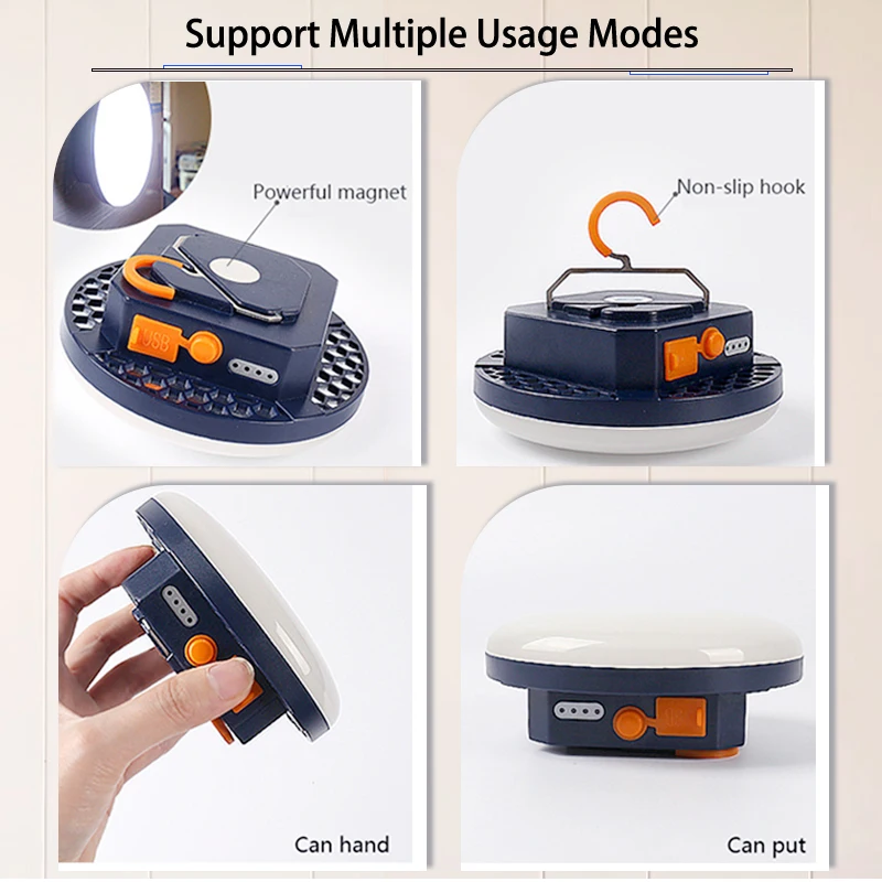 Camping Light 9900mAh Portable Rechargeable Multifunctional LED Flashlight Fishing Emergency Maintenance Tent Lamp Moslighting