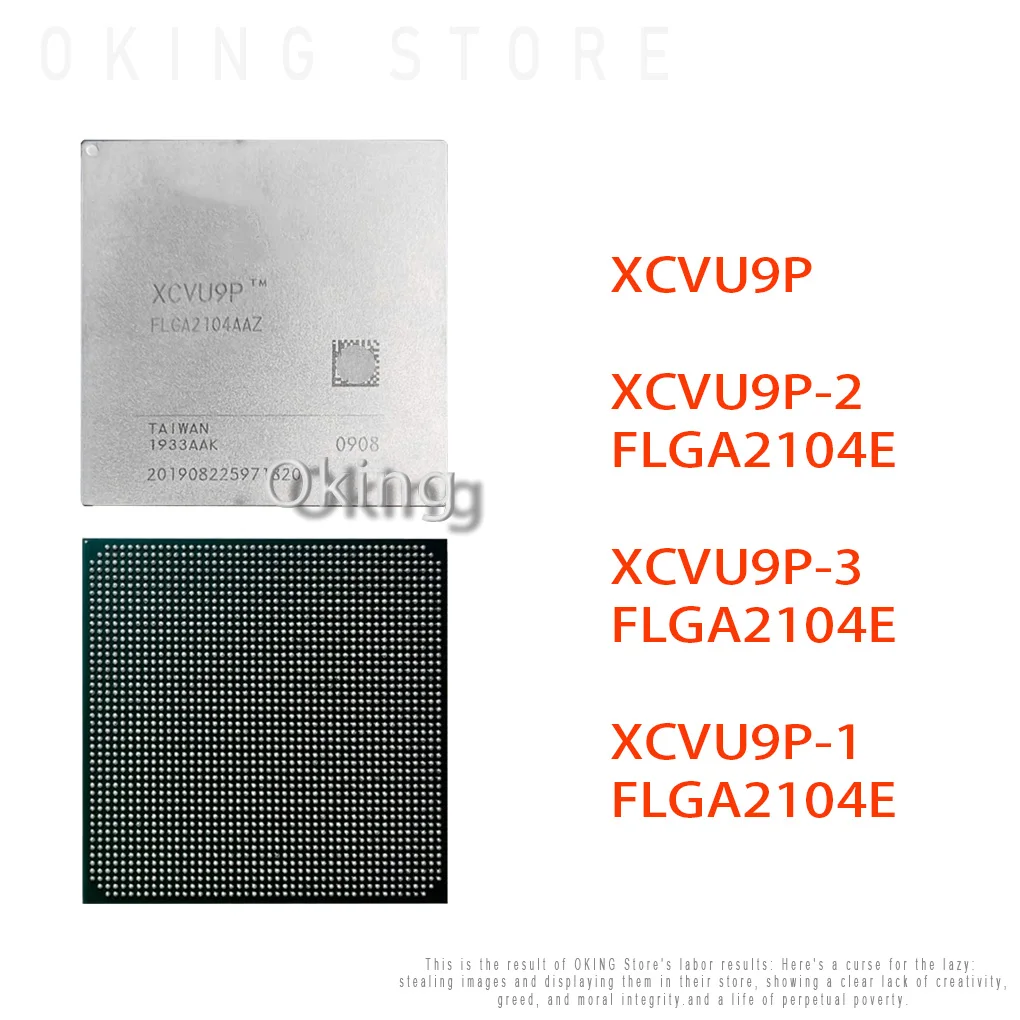 

(1piece) New XCVU9P-2FLGA2104E XCVU9P-3FLGA2104E XCVU9P-1FLGA2104E BGA2104