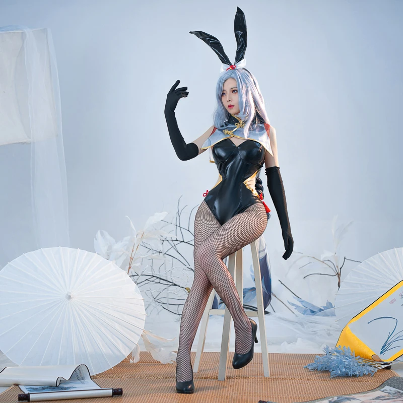 ROLECOS Genshin Impact Shenhe ڽ ǻ  Shenhe    Ʈ 䳢 ҳ ڽ ǻ ҷ Ǯ Ʈ