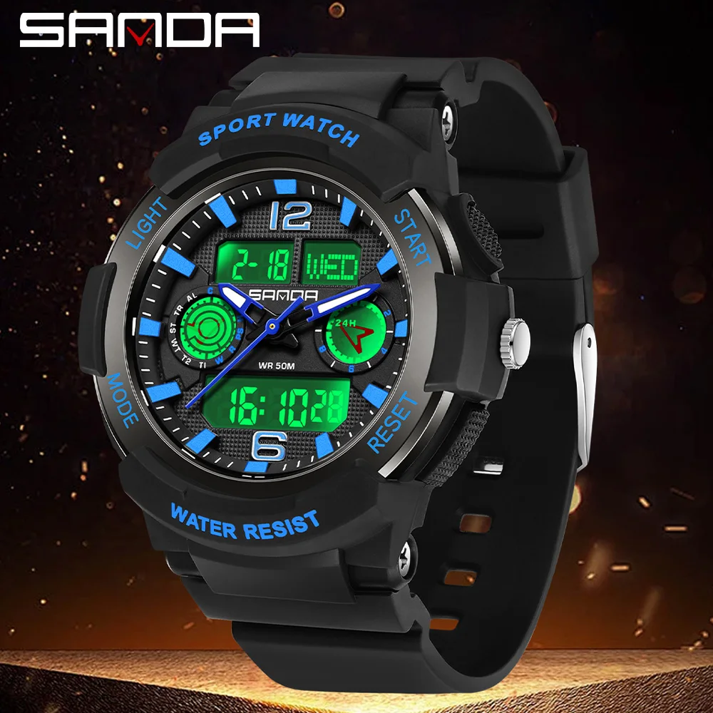 SANDA New 6188 Fashion Multi functional Student Sports Waterproof