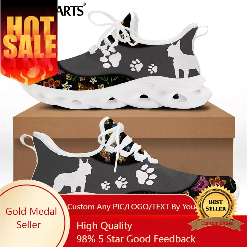 

Casual Vet Shoes For Women Veterinary Animal Paw Brand Design Female Lightweight Flat Sneakers Lace Up Footwear 2022