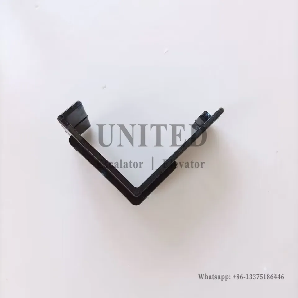 10pcs FAA370B1 Elevator Door Skate Parts Black L-Shaped Bracket For AT120