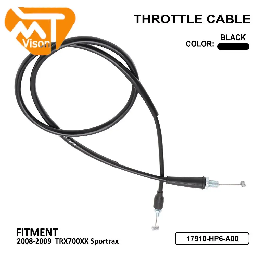 

Motocross Motorcycle Straight Head Throttle Oil Cable Line For Honda TRX700XX TRX 700XX Sportrax 2008 2009