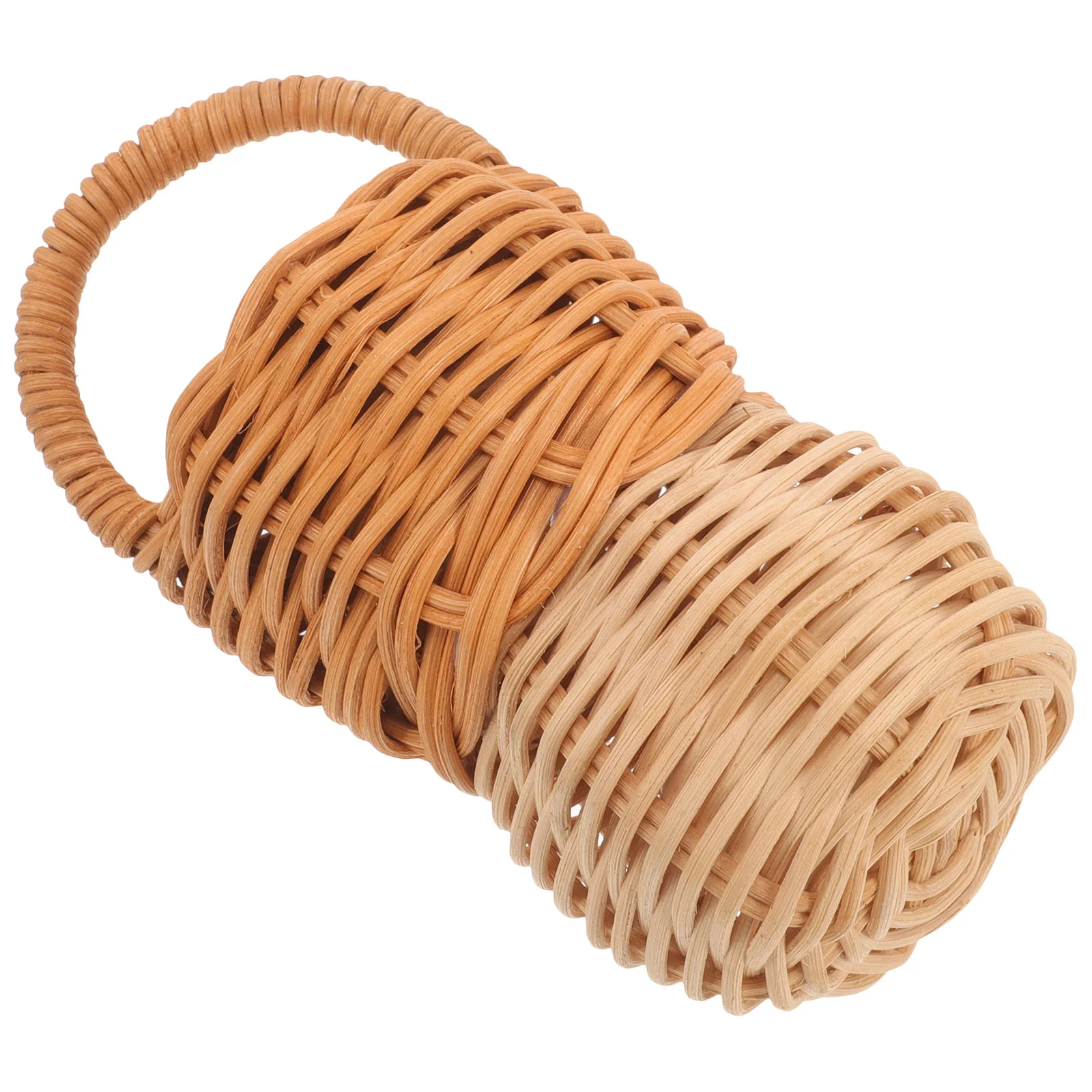 

Rattan Pine Nut Hand Bell Toy Toddler for Kids Baby Cute Toys Crank Infant