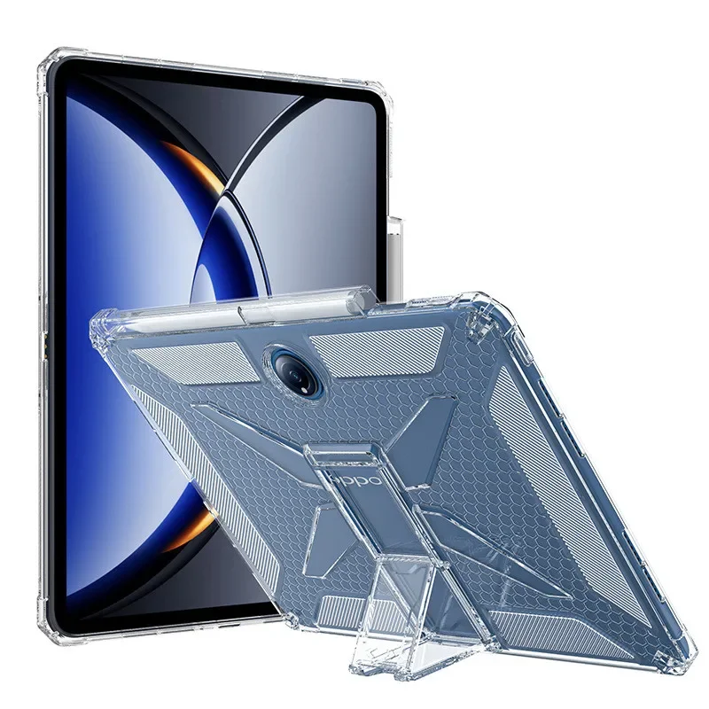 HD Clear Heat Dissipation Tablet Case with Pen Slot