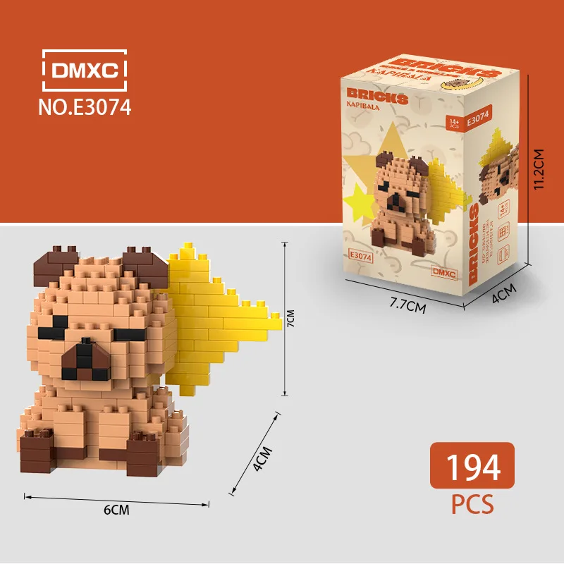 New Capybara Building Blocks Children's Puzzle Toys Kapibara