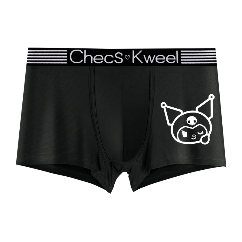 thumbnail image 1 of Ropa interior de pareja de anime Hello Kitty, linda tanga sexy sin costuras con lazo de perlas, pantalones de entrepierna de algodón puro de cintura baja para mujer, accesorios, 1 of 5