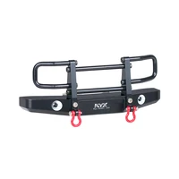 KYX Racing Aluminum Front Bumper Upgrades Parts Accessories for 1/18 RC Crawler Car Traxxas TRX-4M TRX4M Bronco #97074 1