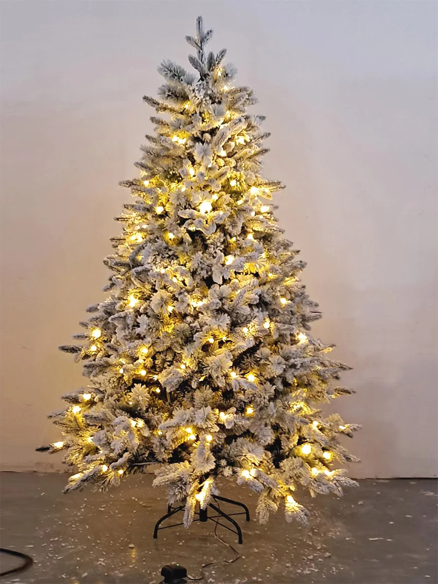 Neve Branca Spray Reunindo Árvore De Natal Artificial Simulação De Neve Criptografada Pvc Ornamentos De Árvore De Natal Presente De Ano Novo - Árvores De Natal - AliExpress