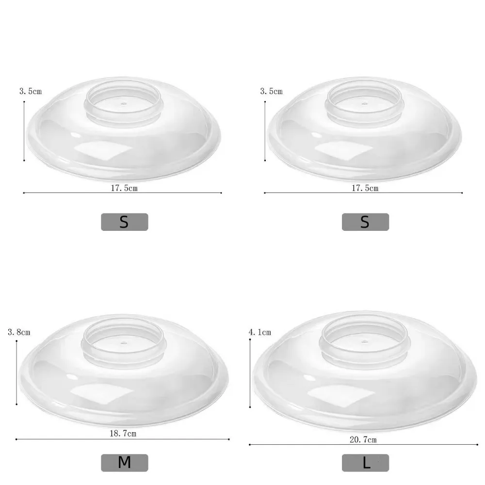 4pcs Microwave Heating Lid Food Insulation Lid Bowl Anti-oil Splash Vegetable Bowl Cover Fresh-keeping Food Cover