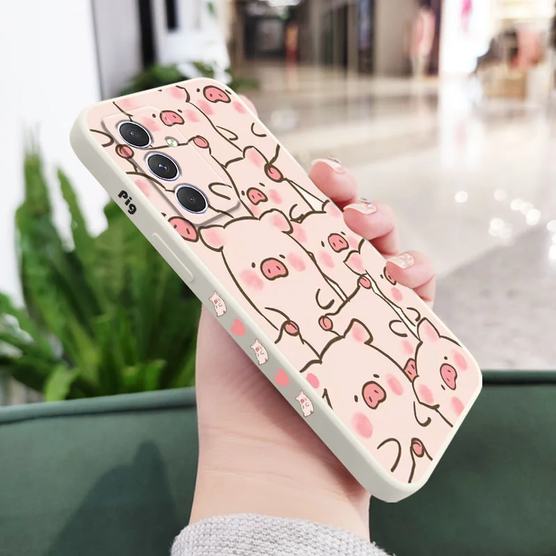 Charming Pink Pig Phone Case - Adorable and Stylish Cover