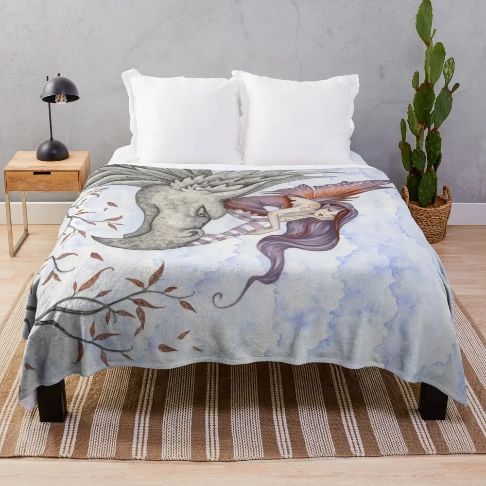 

Gryphons Perch Throw Blanket Single Soft Plush Plaid Extra Large Throw Blankets