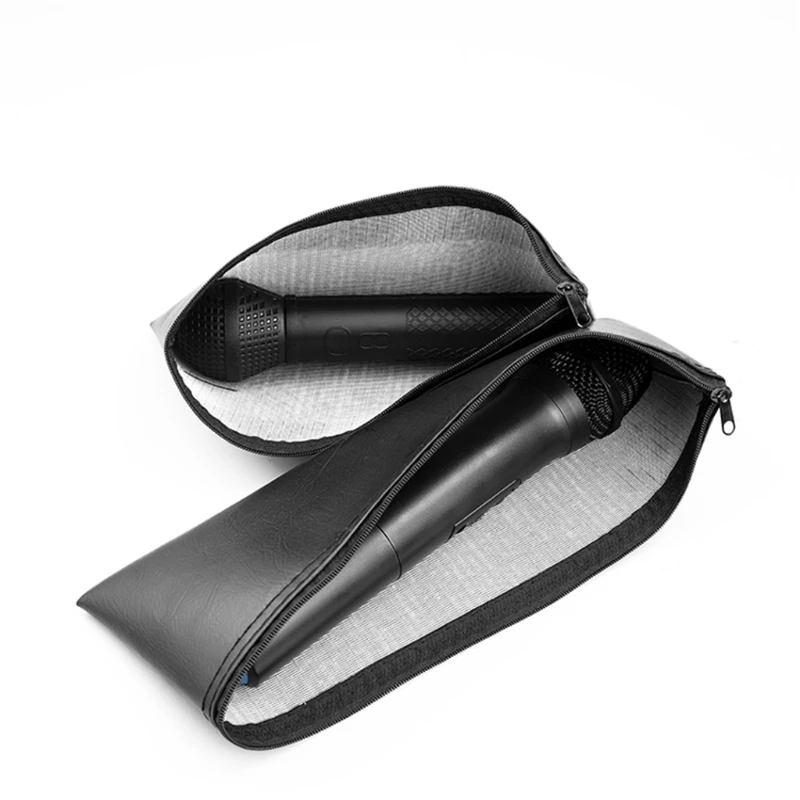 Durable Zippered Shell Cover for Wireless Handheld Microphones