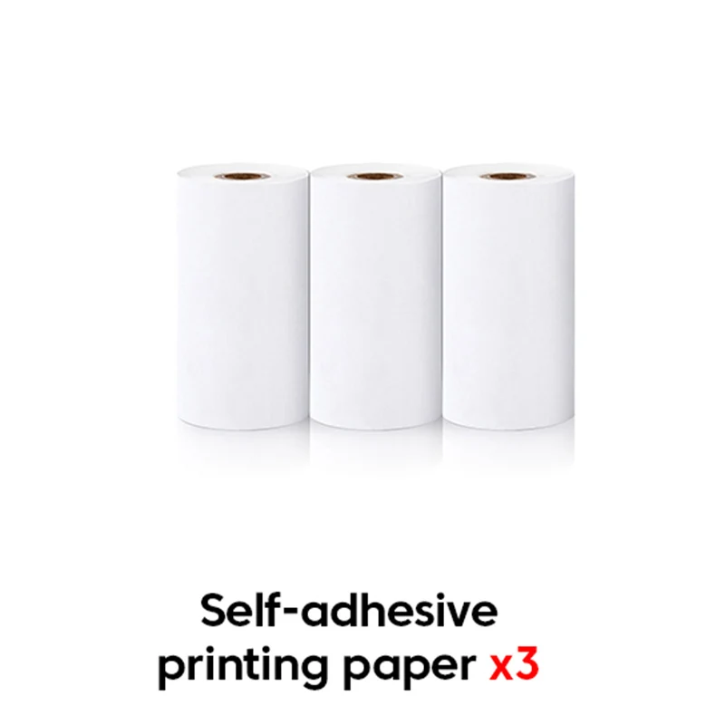 Mini Impressora Auto-adesiva Colorida Papel Térmico Etiqueta de Etiqueta sem Fio Bluetooth Impressora Fotográfica Inkless 57 Milímetros - Imagem 5