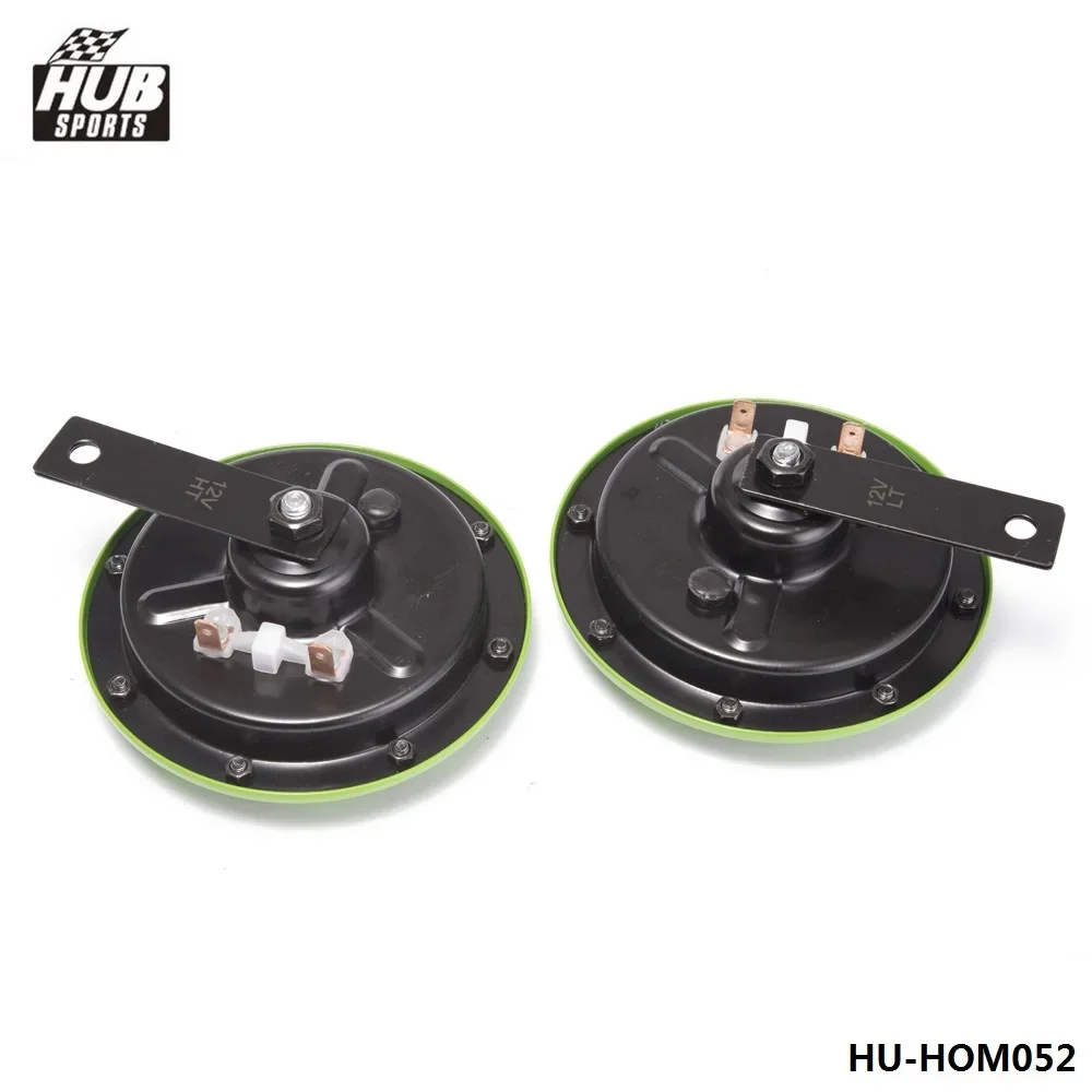 Super Loud Blast Tone Grill Mount 12V Electric Compact Electric Car Horn Kit 2pcs HU-HOM052