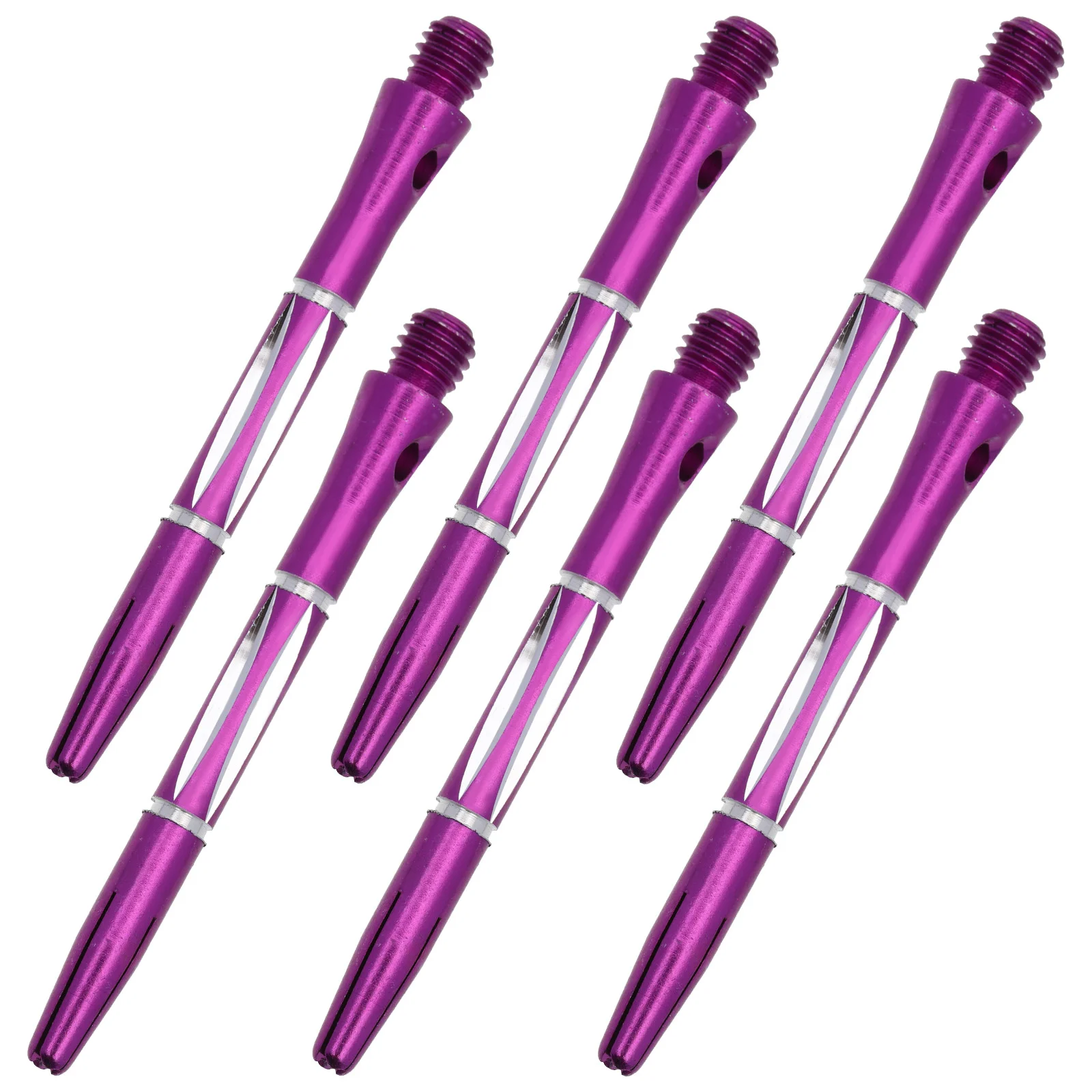 

6 Pcs Dart Shaft Toys Accessories Shafts Supplies Replacement Thread Stem Aluminum Alloy Stems Metal