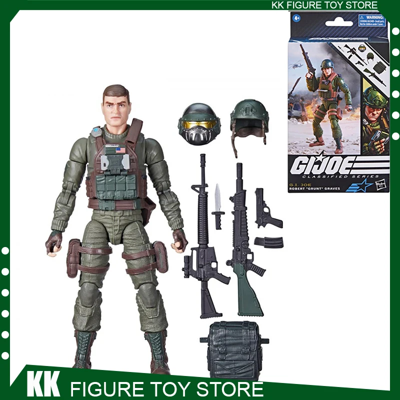 

In Stock Anime Figure G.I. Joe Classified Robert grunt Graves 87 Action Figure Statue Collection Model Doll Toy Gift 6-Inch