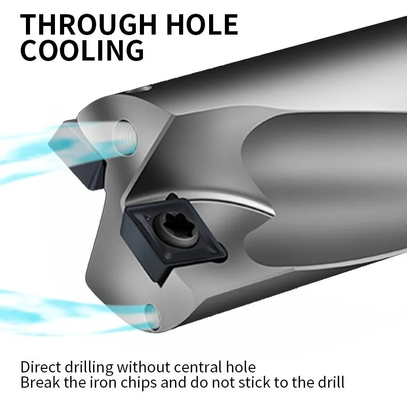 フライス盤,spmgおよび機械用ドリル用CNC,深さ13〜50mm,2d 3d 4d