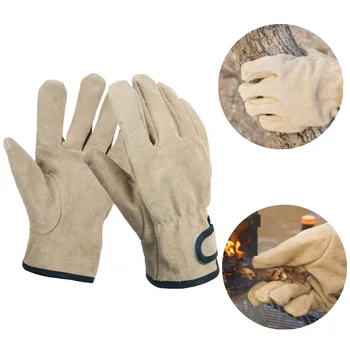 Heat Resistant Leather Gloves 1