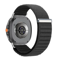 Durable Nylon Fabric Sport Wristband Bracelet for Watch8 classic 46mm (Charcoal)