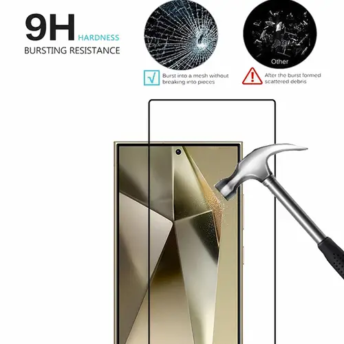 Tempered Glass For Samsung Galaxy S26 S25 S24 Ultra Screen Protector A17 A27 A37 A57 A56 A36 A26 A16 A55 A54 A53 A35 Film - Image 4