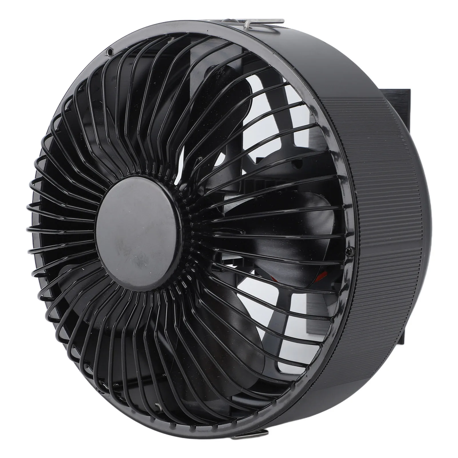 Round Fireplace Fan Heat Powered Stove Fan Aluminum Alloy Wood Burner Kerosene Stove Household Accessories stove fan