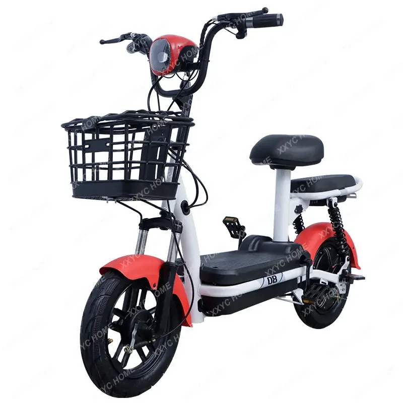 Electric Car Adult 48V Bicycle Two-Wheel Double Battery Car Electric Motorcycles