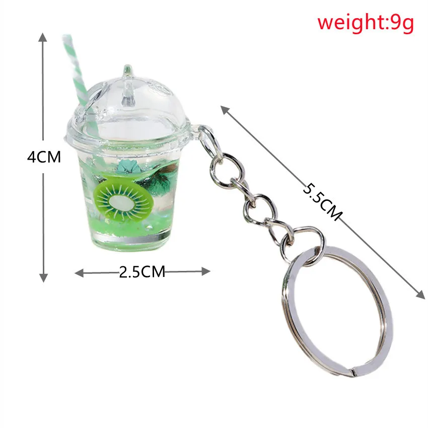 Mini Starbucks Boba Bubble Tea Keychain Keyring Milk Tea