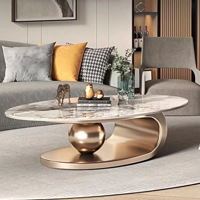 

Space Saving Aesthetic Coffee Tables Minimalist Modern Glam Unique Side Table Round Luxury Mesa De Centro De Sala Furniture