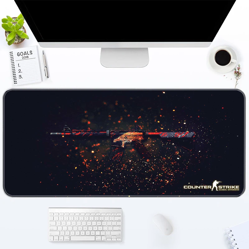 

Xxl Mouse Pad 900x400 CSGO Office Gaming Accessories Mousepad Gamer Pc Cabinet Keyboard Desk Mat Computer Desks Games Mats Speed