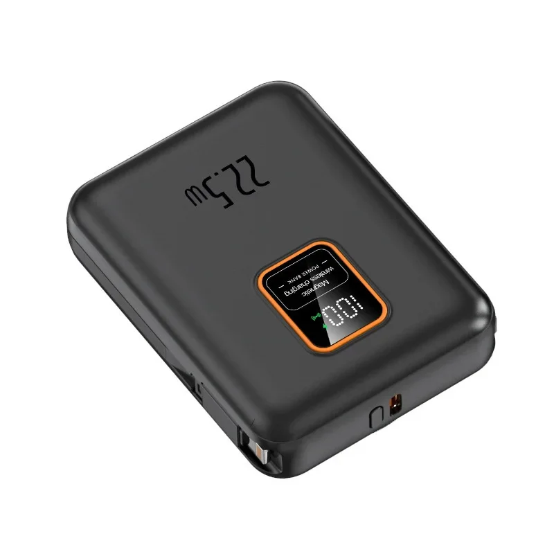 Magnetic Power Bank 15W Wireless Fast Charging Is Suitable for Apple Three-in-one Mobile Power Supply 4