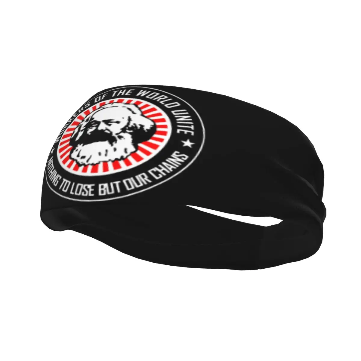 

Karl Marx Sweatband Sweat Headband Non Slip Fitness Sport Hair Bands Communism Marxism Socialism Headwear Sports Safety