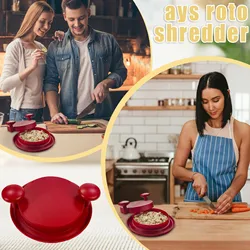 2022 New Shredder Bear Claw Meat Grinder Is Suitable for Pork Beef Chicken Multi-function Vegetable Masher Kitchen Accessories