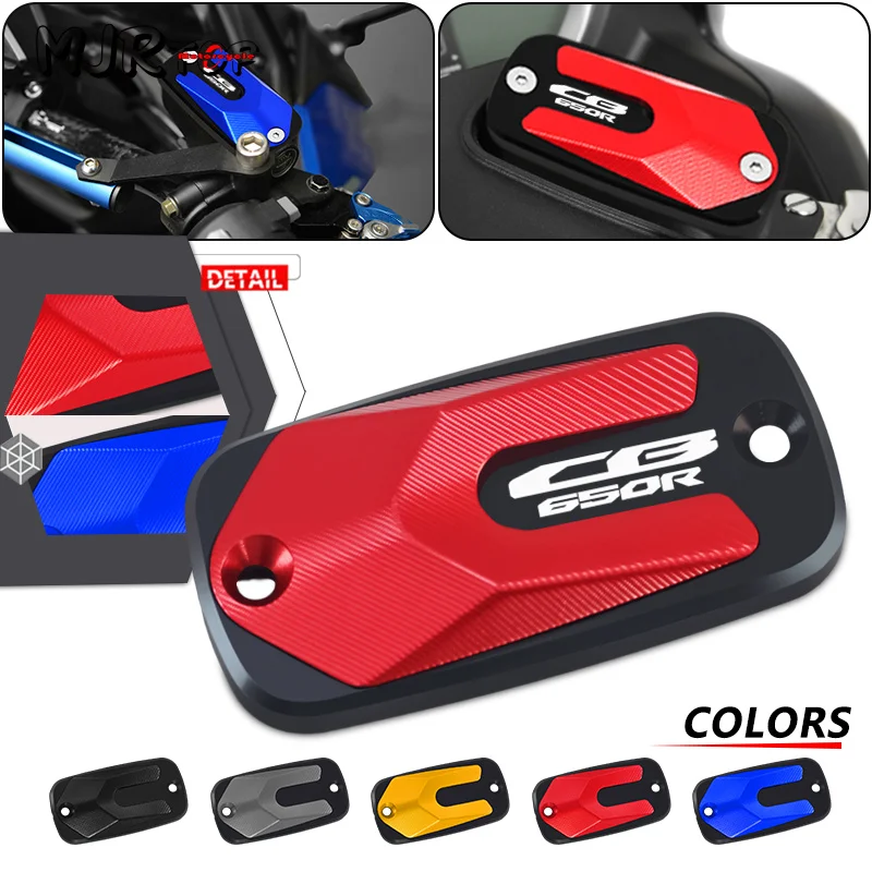 

NEW Oil Cup Cover For HONDA CB650R CB 650R 2018 19 20 21 22 2023 Motorcycle CNC Front Brake Clutch Fluid Reservoir Cap cb650r