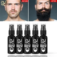 

PURC 5PCS Growth Beard Oil Grow Beard Thicker &amp More Full Thicken Hair Beard Oil For Men Beard Grooming Treatment Beard Care