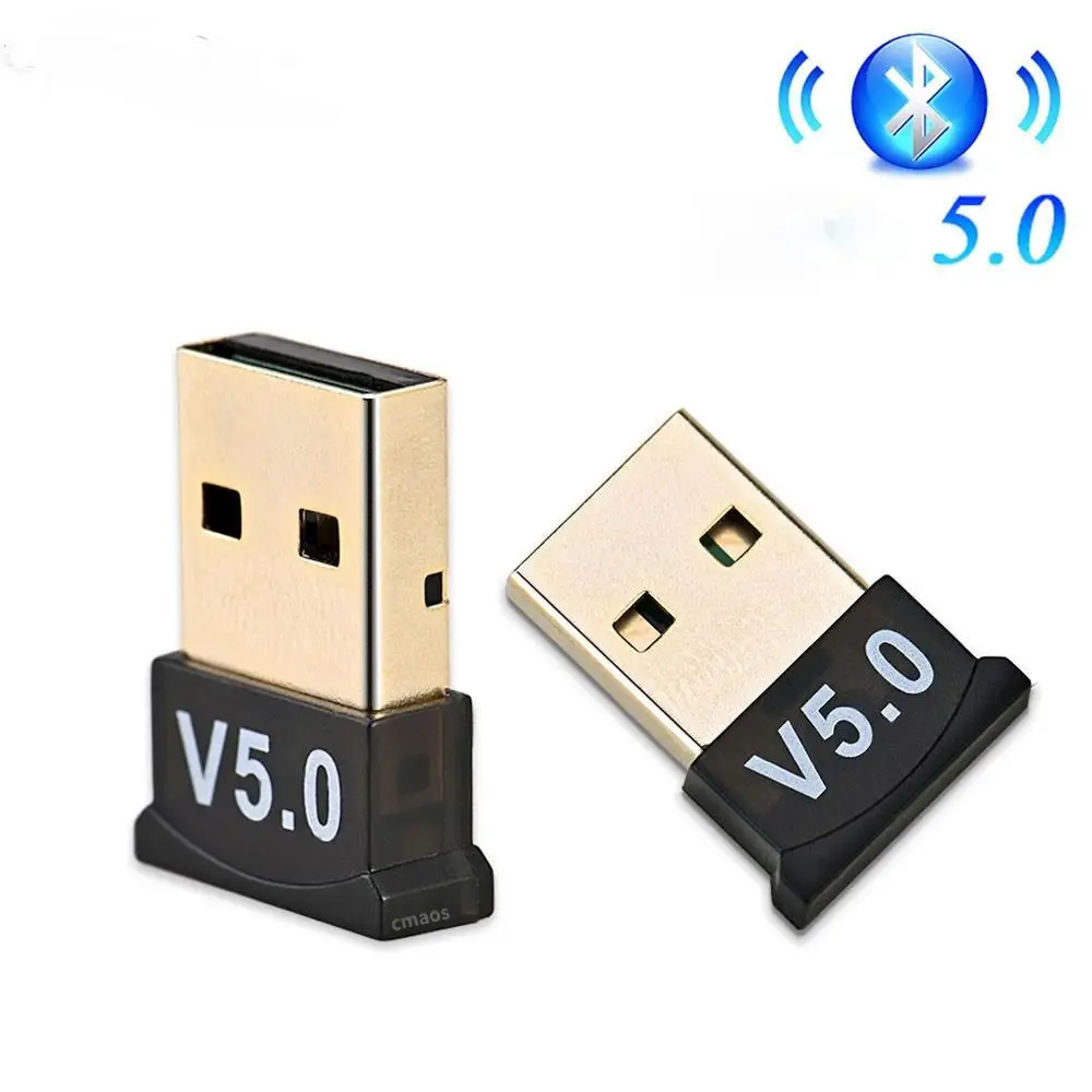 USB Bluetooth 5.0 Adapter Transmitter Bluetooth Receiver Audio Bluetooth  Dongle Wireless USB Adapter for Computer PC Laptop