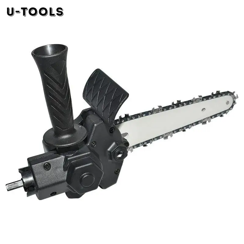 U-TOOLS Electric Chain Saw Multifunctional Electric Pruning Saw Conversion Head Outdoor Logging Garden Saw Tool 4/6 Inch