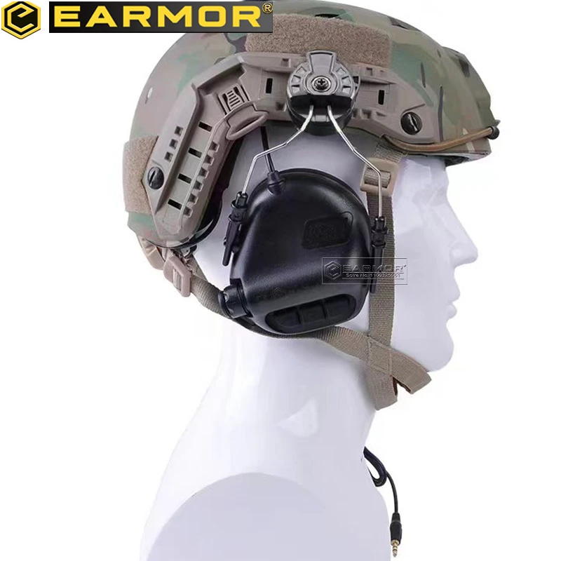 EARMOR M31H MOD3 Military Tactical Headphones Noise Cancelling Earmuffs Aviation Noise